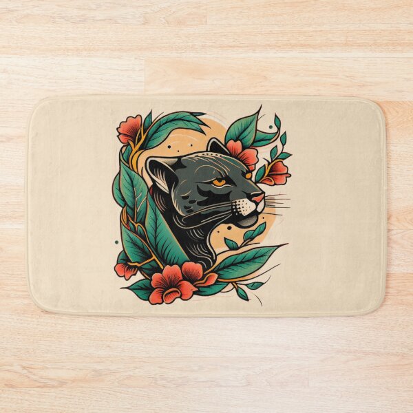 Item preview, Black Panther Tattoo Traditional designed and sold by TourDePassion.