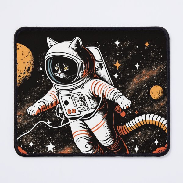Item preview, Astronaut cat on space adventures designed and sold by NxtGenArt.