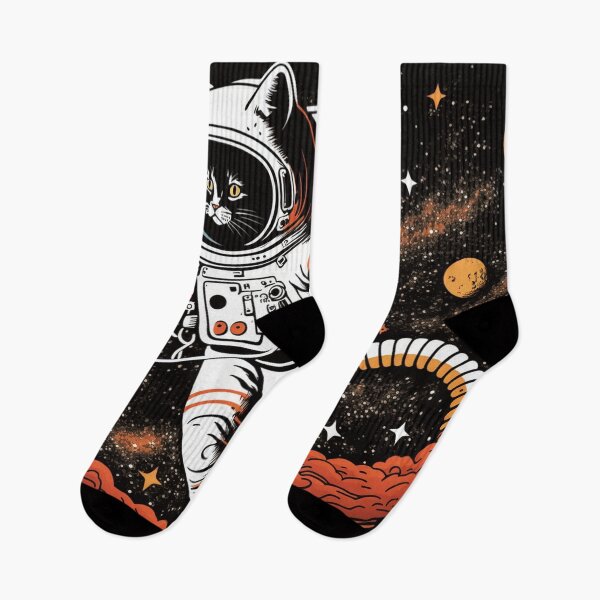 Item preview, Astronaut cat on space adventures designed and sold by NxtGenArt.