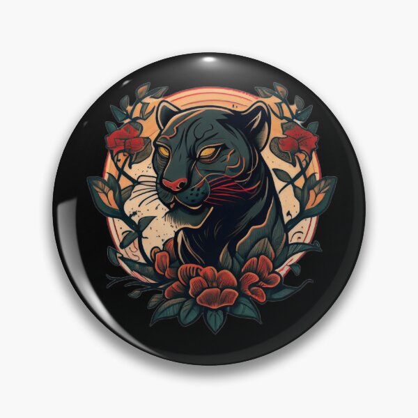 Item preview, Tattoo Design Black Panther designed and sold by TourDePassion.