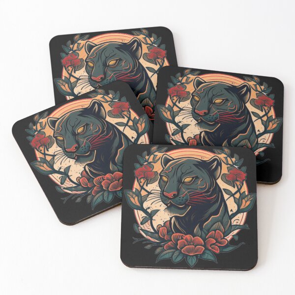 Item preview, Tattoo Design Black Panther designed and sold by TourDePassion.