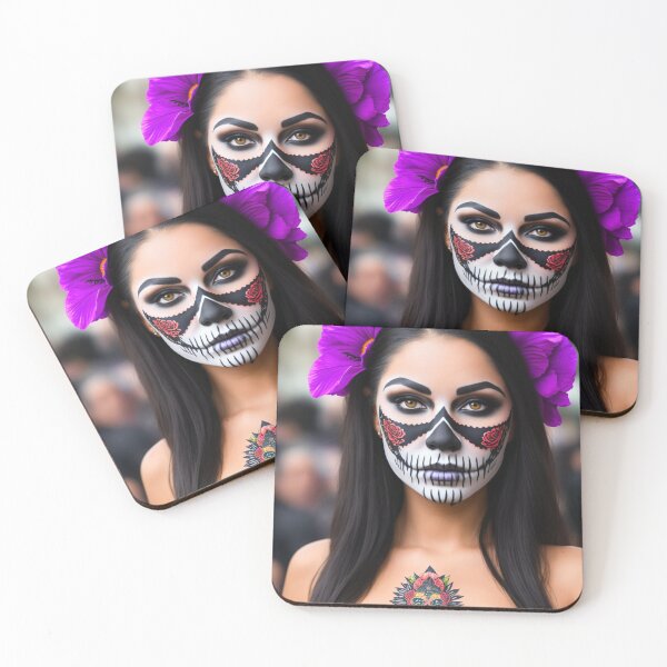 Item preview, Dia de los Muertos - La Catrina as the Messenger of Death designed and sold by ArtCreator2023.