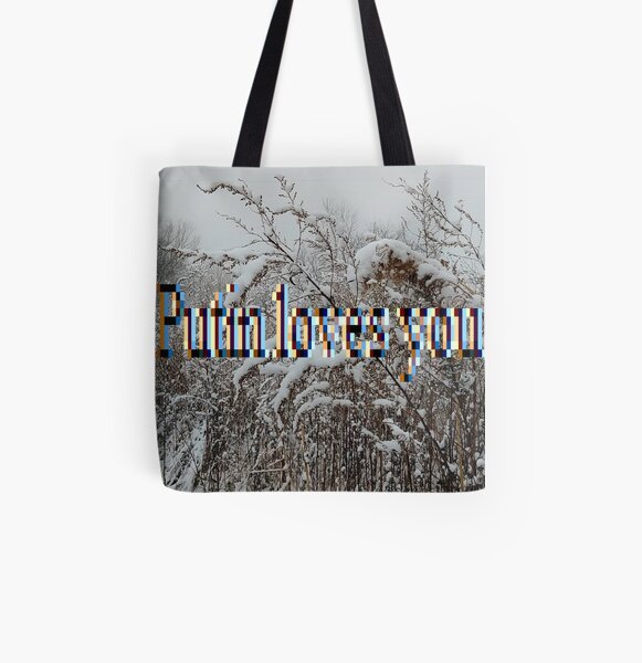 Putin loves you - Путин любит тебя All Over Print Tote Bag