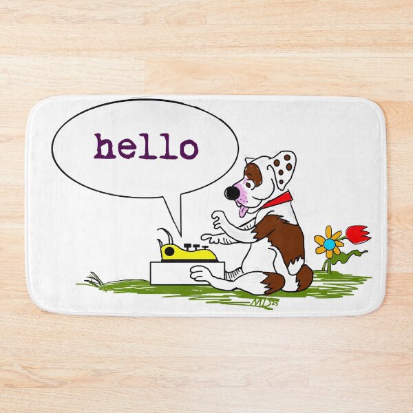 Item preview, G PUP HELLO PURPLE designed and sold by Marni Scofidio Desi9ns.