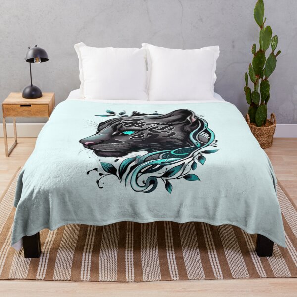 Item preview, American Traditional Panther Head Tattoo designed and sold by TourDePassion.