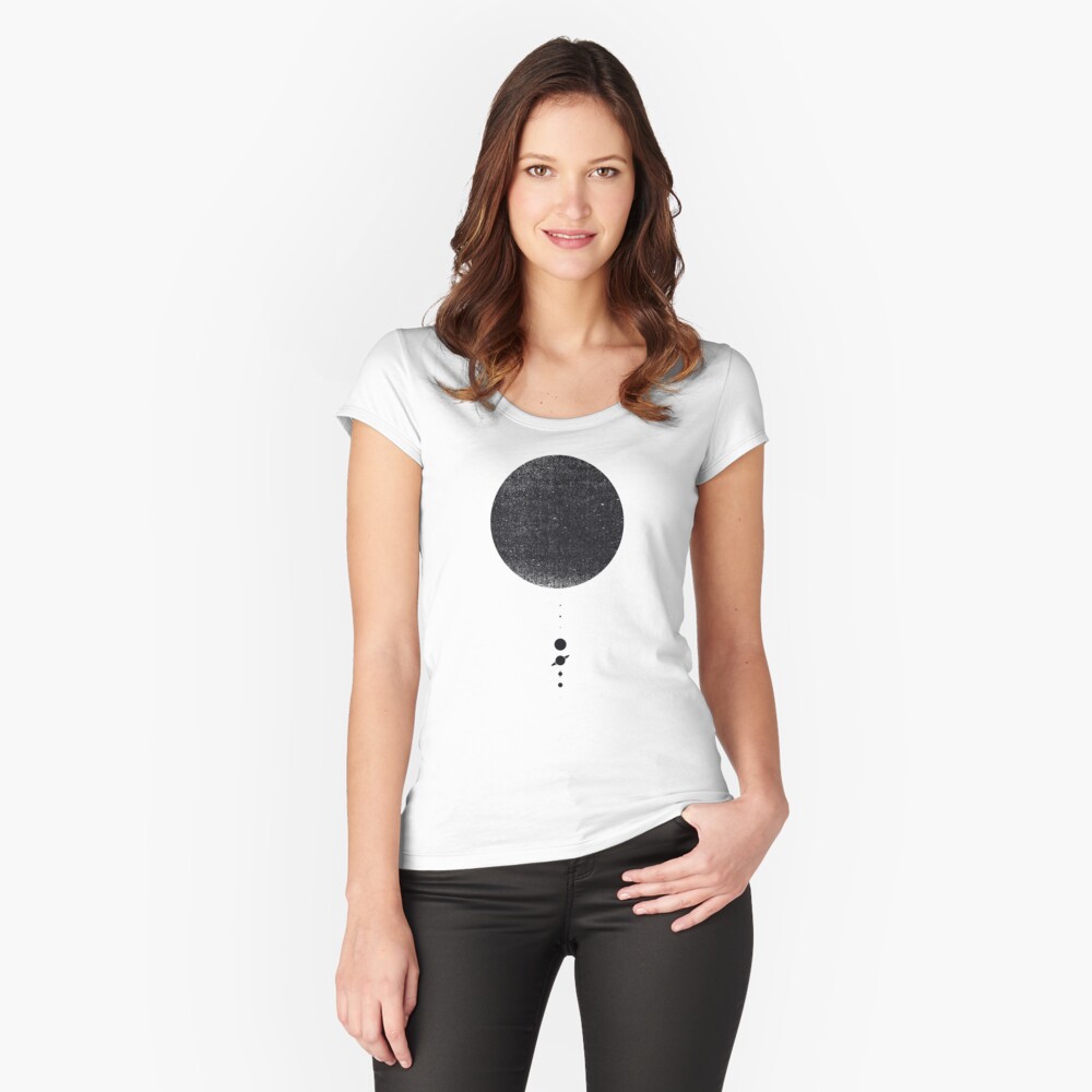 Item preview, Fitted Scoop T-Shirt designed and sold by geekchic.