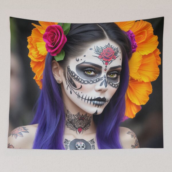 Item preview, La Catrina - Artful interpretation of a Mexican icon designed and sold by ArtCreator2023.
