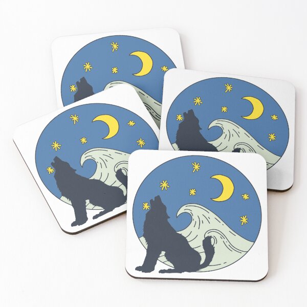 Item preview, Celestial Wolf Mystical Art designed and sold by Blok45.