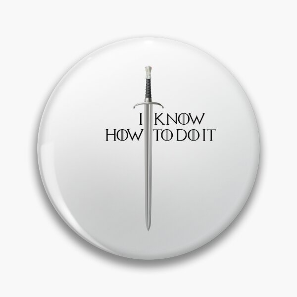 Item preview, I KNOW HOW TO DO IT BLACK TEXT BIG designed and sold by 007leon.