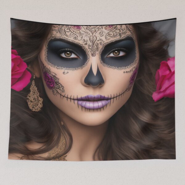 Item preview, Dia de los Muertos - La Catrina as a symbol of the ephemeral designed and sold by ArtCreator2023.