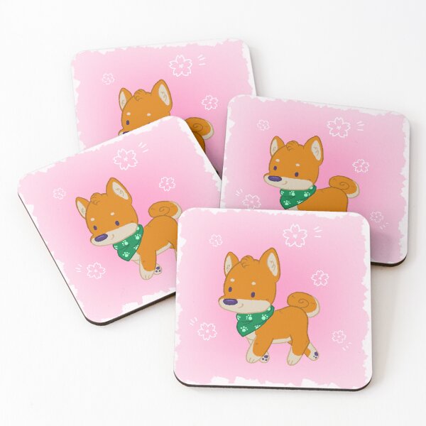Item preview, Spring Shiba Inu designed and sold by AlanisArt.