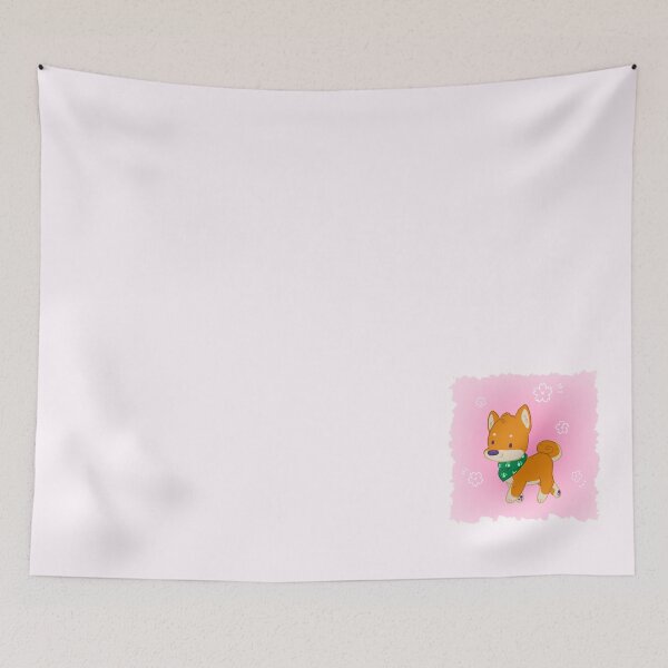 Item preview, Spring Shiba Inu designed and sold by AlanisArt.