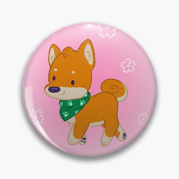Item preview, Spring Shiba Inu designed and sold by AlanisArt.
