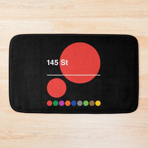 Item preview, 145th Street, Hamilton Heights, Manhattan, New York Subway designed and sold by ClickForMore.