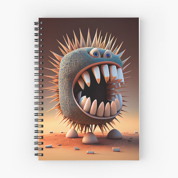 Item preview, Tooth Prickles and Spin Digital Painting designed and sold by CodeAndColors.