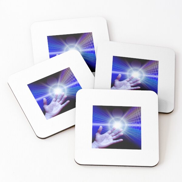 Item preview, The index finger of a hand reproducing a star in the background the moon designed and sold by FSDI1.