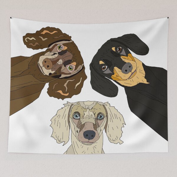 Item preview, Triple Doxies designed and sold by MAXLEE Art.