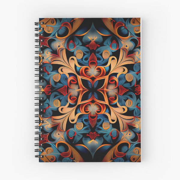 Item preview, Dynamic Formal Scandifornian Pattern Digital Painting designed and sold by CodeAndColors.
