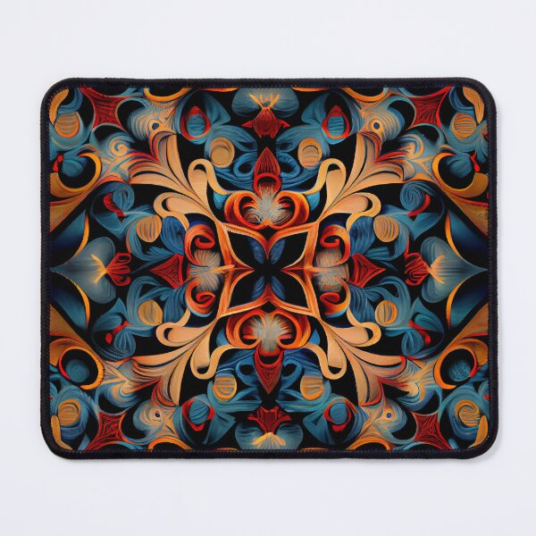 Item preview, Dynamic Formal Scandifornian Pattern Digital Painting designed and sold by CodeAndColors.