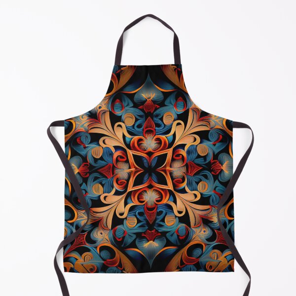 Item preview, Dynamic Formal Scandifornian Pattern Digital Painting designed and sold by CodeAndColors.
