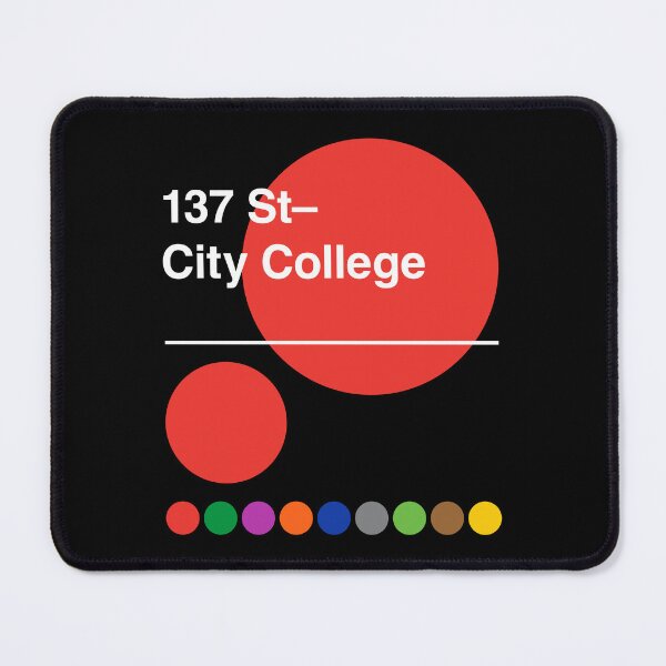 Item preview, 137th Street - City College, Hamilton Heights, Manhattan, New York Subway designed and sold by ClickForMore.
