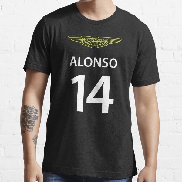 Camiseta esencial for Sale con la obra «Fernando Alonso 14, Aston Martin,  f1 2023» de JulieGibson65