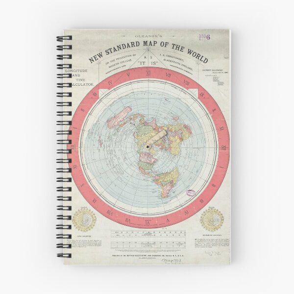 Item preview, Gleason's new standard map of the world designed and sold by josephgreen.