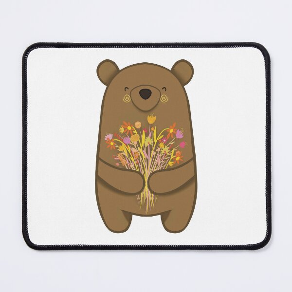 Item preview, Bouquet Bear Orange Pink Yellow designed and sold by Wubsys.