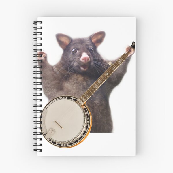 Item preview, Opossum Playing Banjo designed and sold by fattim3.