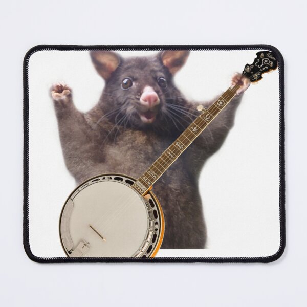 Item preview, Opossum Playing Banjo designed and sold by fattim3.