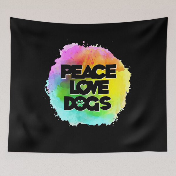 Item preview, Peace Love Dogs Lovers Dog Lover designed and sold by lxmag.