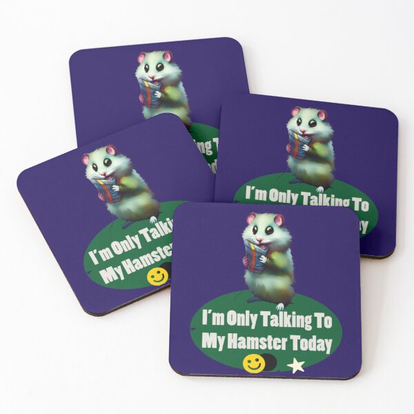 Item preview,  Hamster Dad T- T-Shirts for Sale ,i'm only talking to ,cute pet  lovers, designed and sold by Kevchu1616.