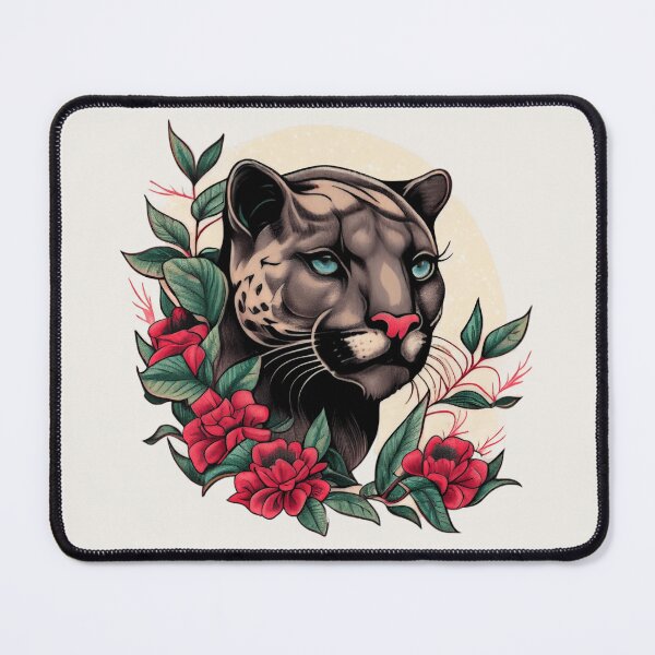 Item preview, Traditional Panther Tattoo Design designed and sold by TourDePassion.