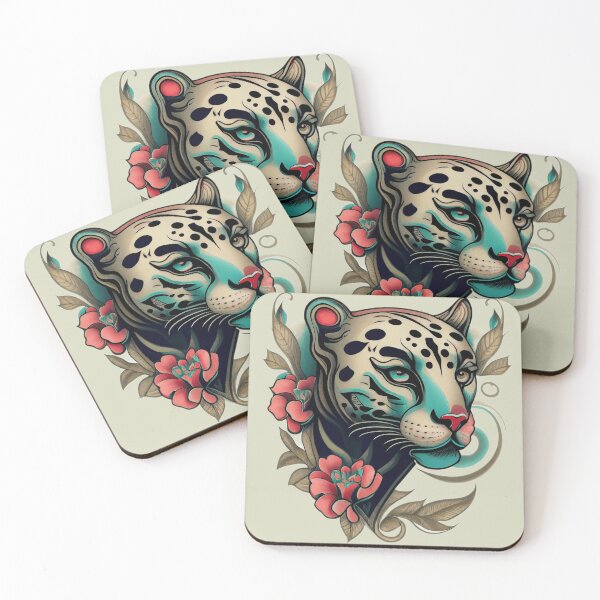 Item preview, Small Panther Tattoo designed and sold by TourDePassion.