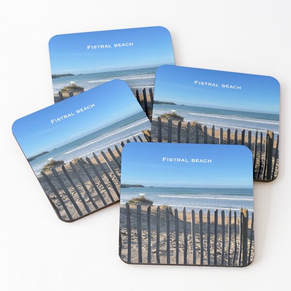 Item preview, A sunny morning in the lovely Fistral beach, Newquay, Cornwall, UK  designed and sold by NoemiAdel.