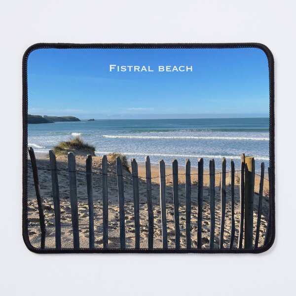 Item preview, A sunny morning in the lovely Fistral beach, Newquay, Cornwall, UK  designed and sold by NoemiAdel.