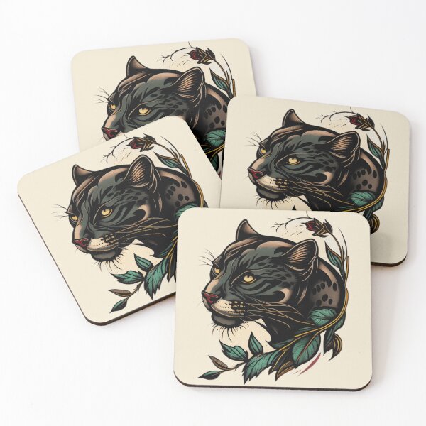 Item preview, Love Panther Tattoo designed and sold by TourDePassion.