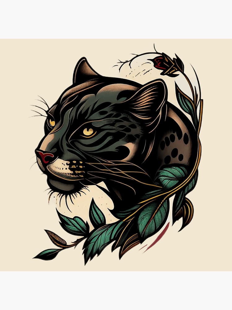 Love Panther | Sale Redbubble by TourDePassion Tattoo\