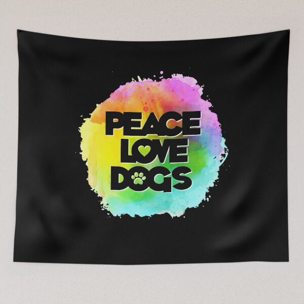 Item preview, Peace Love Dogs Lovers Dog Pet Lover designed and sold by lxmag.