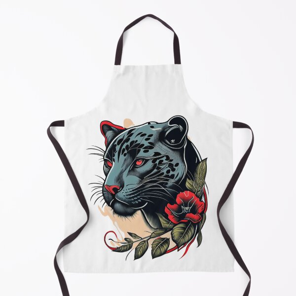 Item preview, Black Panther American Traditional Tattoo designed and sold by TourDePassion.