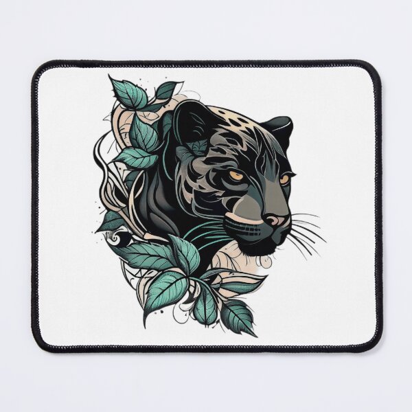 Item preview, Panther Flash Tattoo designed and sold by TourDePassion.