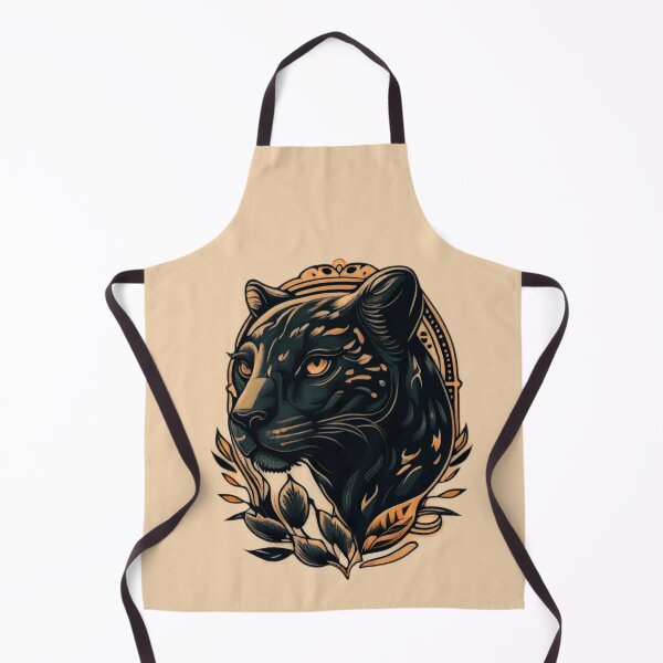 Item preview, Black Panther Face Tattoo designed and sold by TourDePassion.