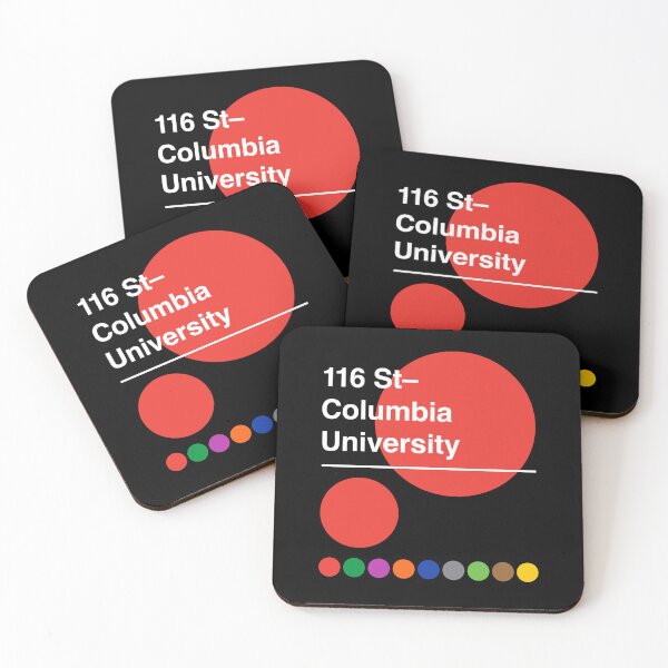 Item preview, 116th Street - Columbia University, Morningside Heights, Manhattan, New York Subway designed and sold by ClickForMore.