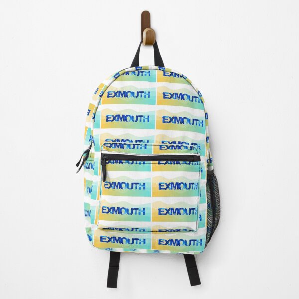Item preview, Exmouth Devon - Brush Strokes - Yellow Blue designed and sold by spen182.