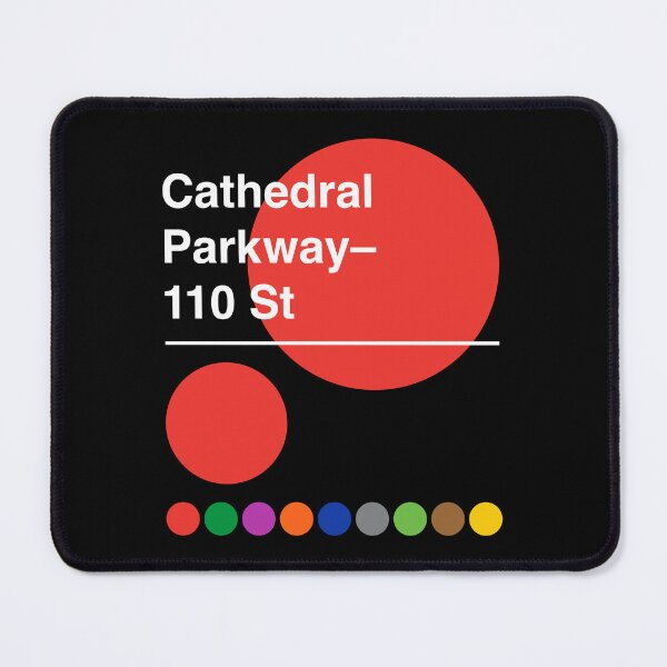Item preview, Cathedral Parkway - 110th Street, Morningside Heights, Manhattan, New York Subway designed and sold by ClickForMore.