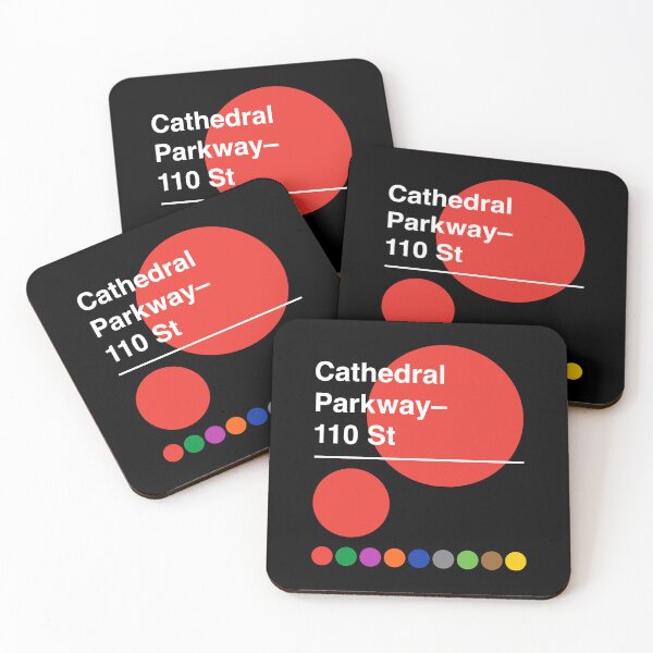 Item preview, Cathedral Parkway - 110th Street, Morningside Heights, Manhattan, New York Subway designed and sold by ClickForMore.