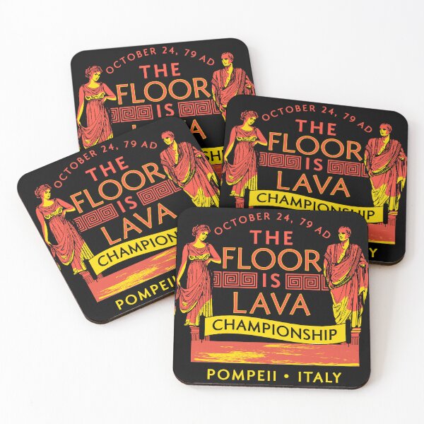 Item preview, Pompeii Floor Is Lava Championship designed and sold by onakovujasq.