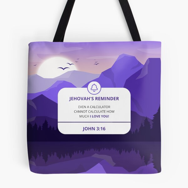 Item preview, JEHOVAH'S REMINDER (John 3:16) designed and sold by New World Designs.