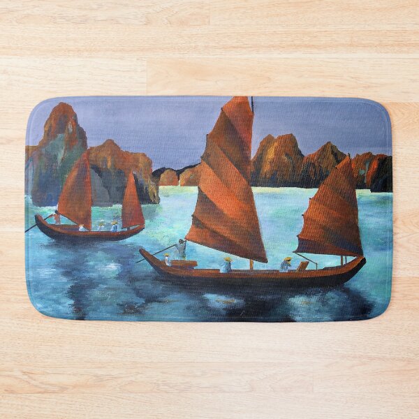 Item preview, Junks In the Descending Dragon Bay designed and sold by taiche.