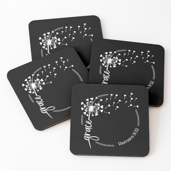 Item preview, Christian Dandelion design - grace - Romans 8:32 designed and sold by simplydesignart.